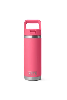 Rambler 18 oz Straw Bottle - Tropical Pink