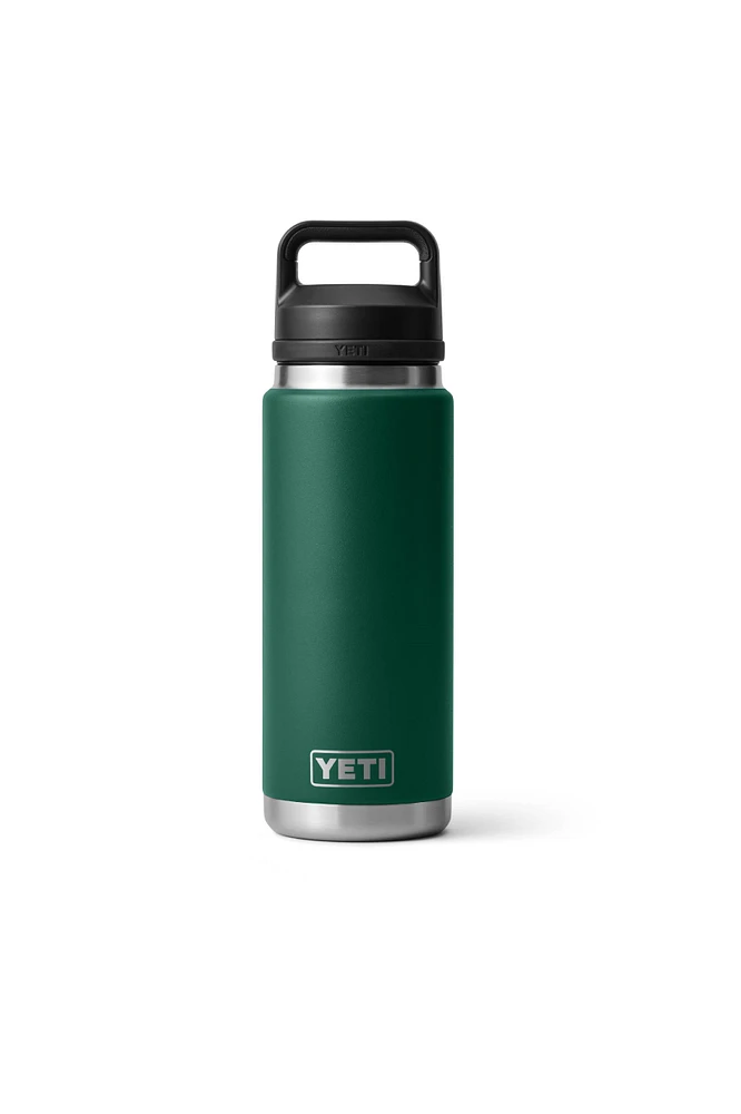 Rambler 26 oz Bottle with Chug Cap - Black Forest Green