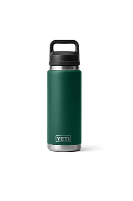 Rambler 26 oz Bottle with Chug Cap - Black Forest Green