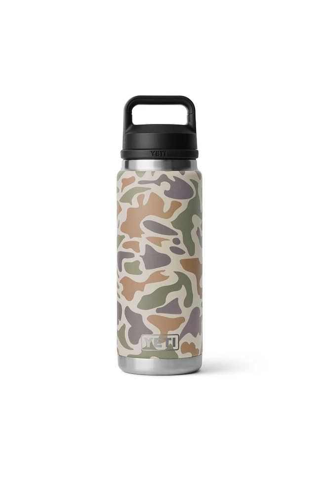 Rambler 26 oz Bottle with Chug Cap - Tan Camo