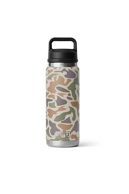 Rambler 26 oz Bottle with Chug Cap - Tan Camo