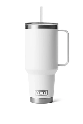 Rambler 42 oz Straw Mug - White
