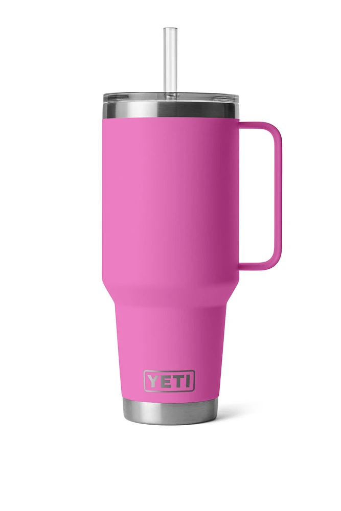 Rambler 42 oz Straw Mug - Wildflower Fuchsia