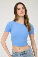 Seamless Crop Tee