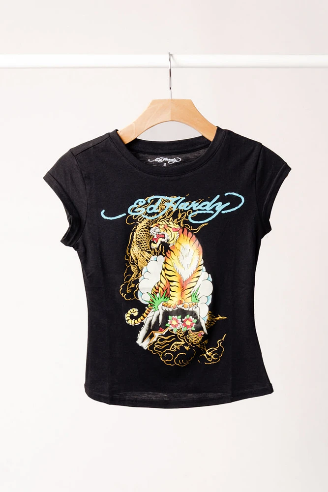 Tiger Mountain Cap Sleeve Tee