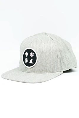 Unisex 4 Icon Snapback