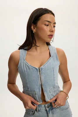 Vera Denim Vest