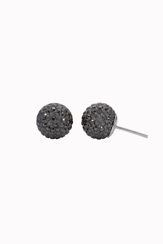 10mm Sparkle Ball Earrings