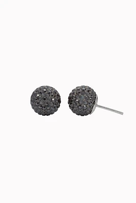 10mm Sparkle Ball Earrings