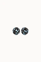 8mm Sparkle Ball Earrings - Starlight