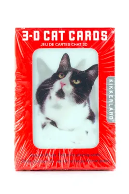 Cat Lover's 3D Playing Cards
