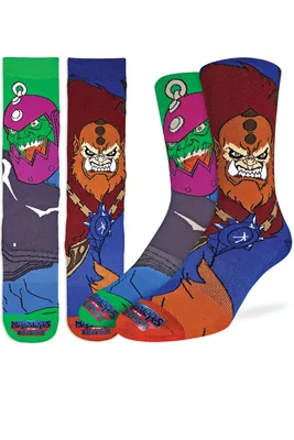 Masters Of The Universe Trap Jaw & Beast Man Sock