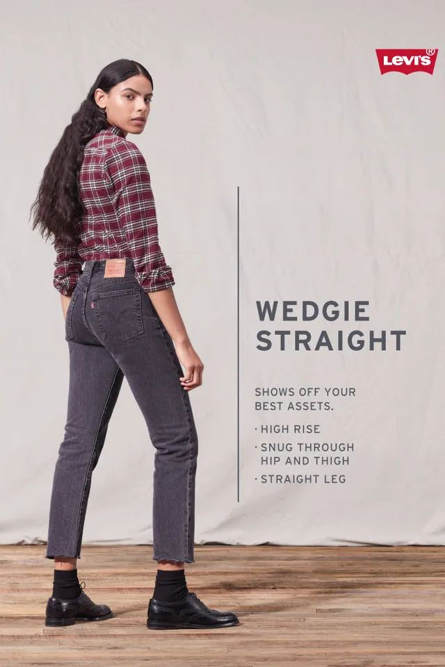 LEVI'S Wedgie Fit Straight Jeans | Village Green Shopping Centre