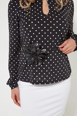 Decorative flower belt - B001X2