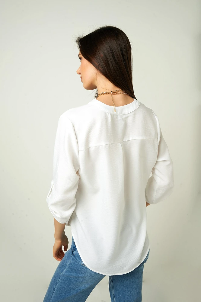Blouse à manches trois-quarts - ARIS-L (R-A2)