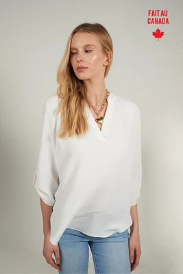 Blouse à manches trois-quarts - ARIS-S25 (R-A13)