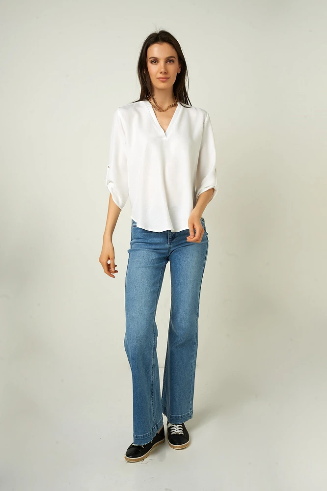 Blouse à manches trois-quarts - ARIS-L (R-A2)