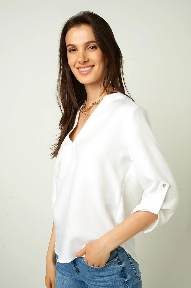 Blouse à manches trois-quarts - ARIS-L (R-A2)