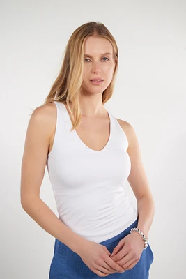 Camisole à col en V - 19448 (E-A11)