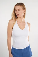 Camisole à col en V - 19448 (E-A11)