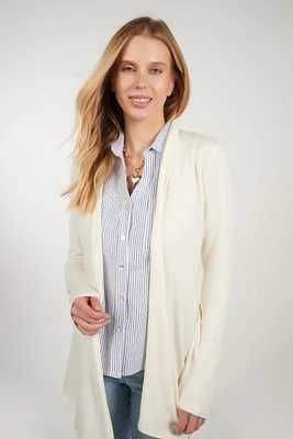 Cardigan mi-long ouvert - 13148-Y (R-B4)