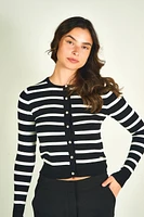 Cardigan rayé - DORCHA (E-C12)