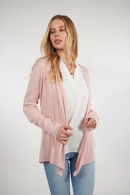 Cardigan mi-long ouvert - 13148-Y (R-B4)