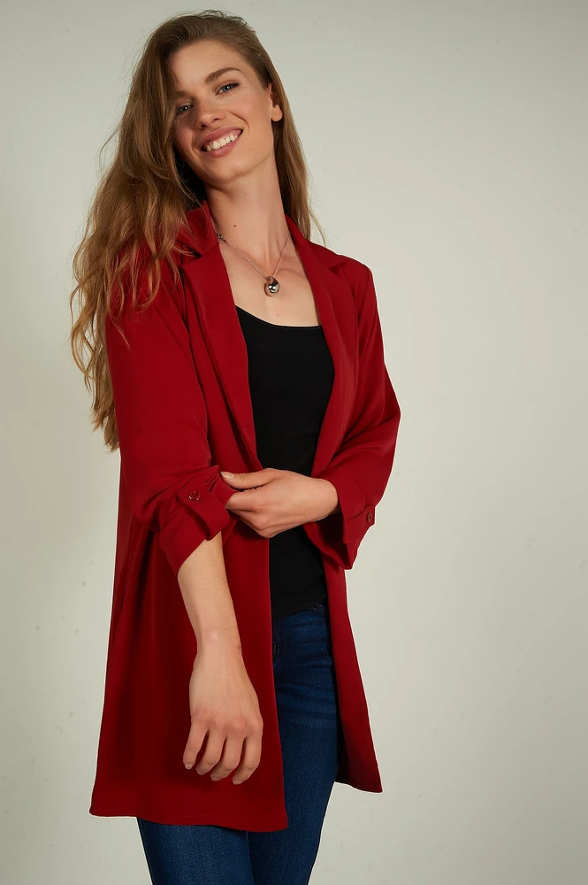 Cardigan long ouvert - BLANDA-X2 (R-B2)