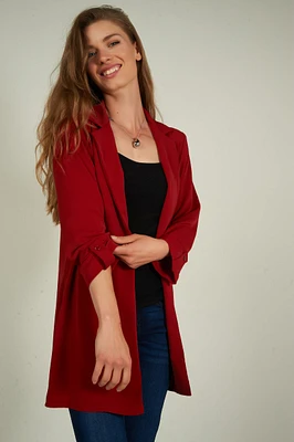 Cardigan long ouvert - BLANDA-X2 (R-B2)