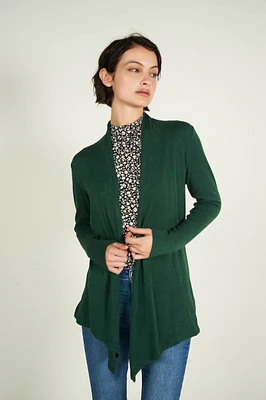 Cardigan mi-long ouvert - 13148 (R-B3)