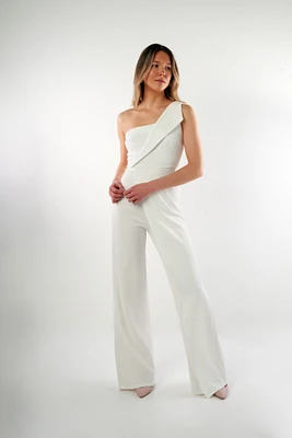 One-shoulder jumpsuit - JP18542 (R-C14)