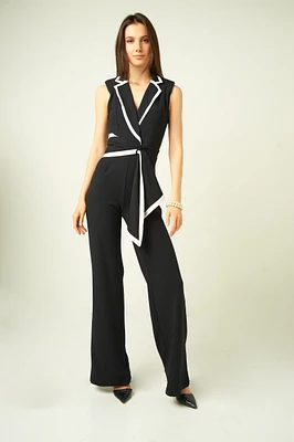 Sleeveless wrap jumpsuit - JP14861-T (E-A13)