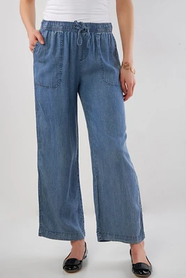 Denim-effect pant - 42576 (E-A15)