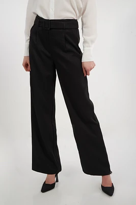 Pantalon à jambe large avec ceinture - 911117-TD014 (E-C17)