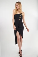 Robe bustier asymétrique - D81620 (E-A11)