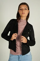 Veste moto en suède - MJ5212 (E-B9)