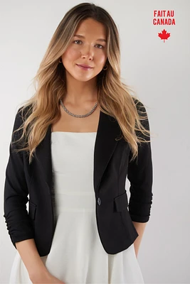 Three-quarter sleeve blazer - PENNY-R (R-C6)