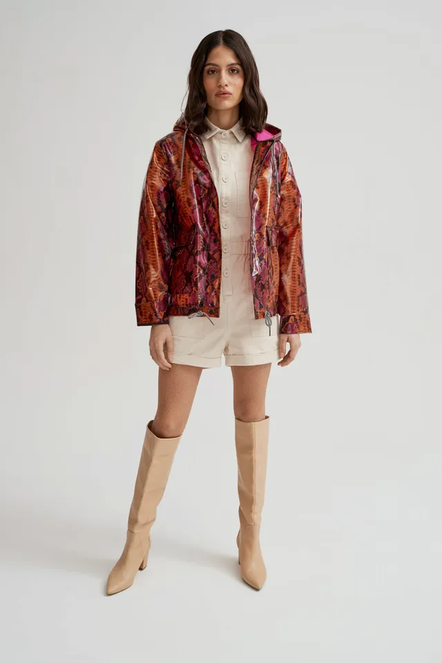 Naomi Short Length Raincoat