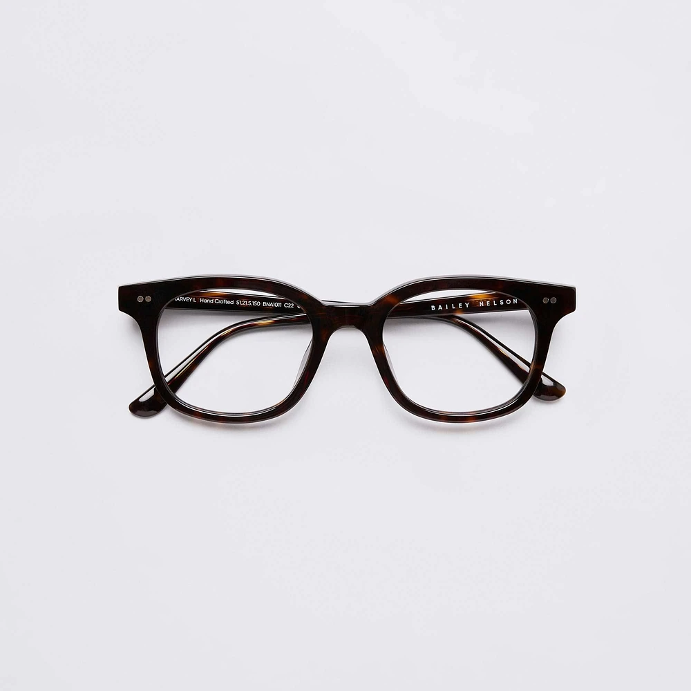 Harvey Large - Mahogany Glasses 