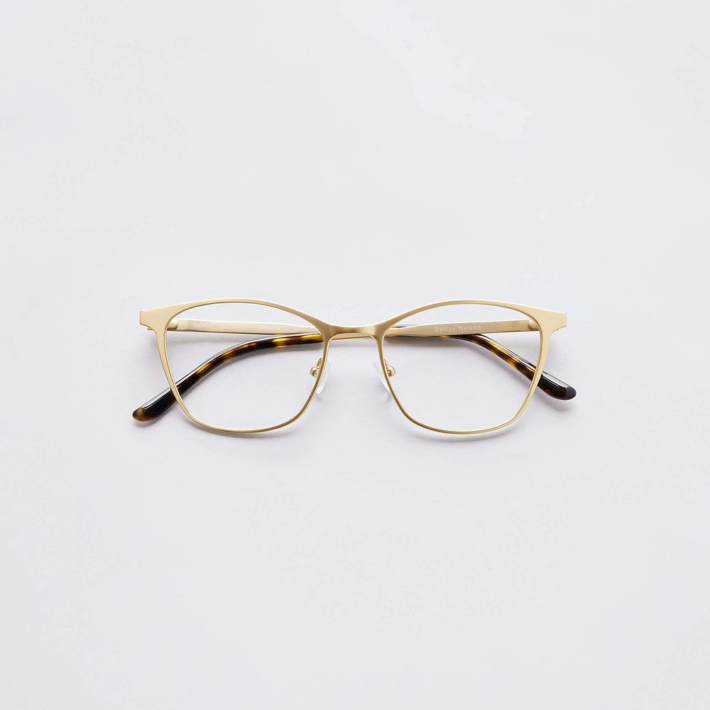 Meryl - Gold Glasses