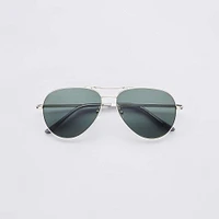 Maverick Sunglasses - Silver 