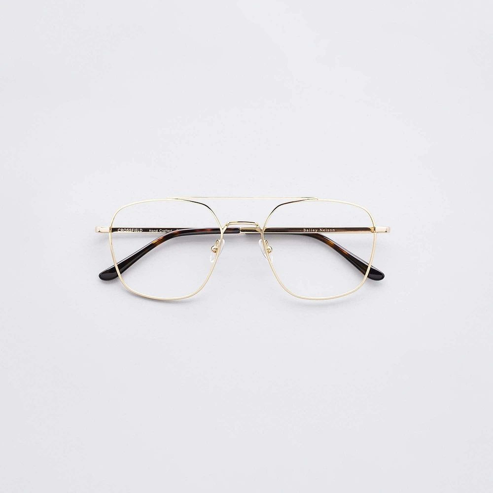 Crossfield - Gold Glasses 