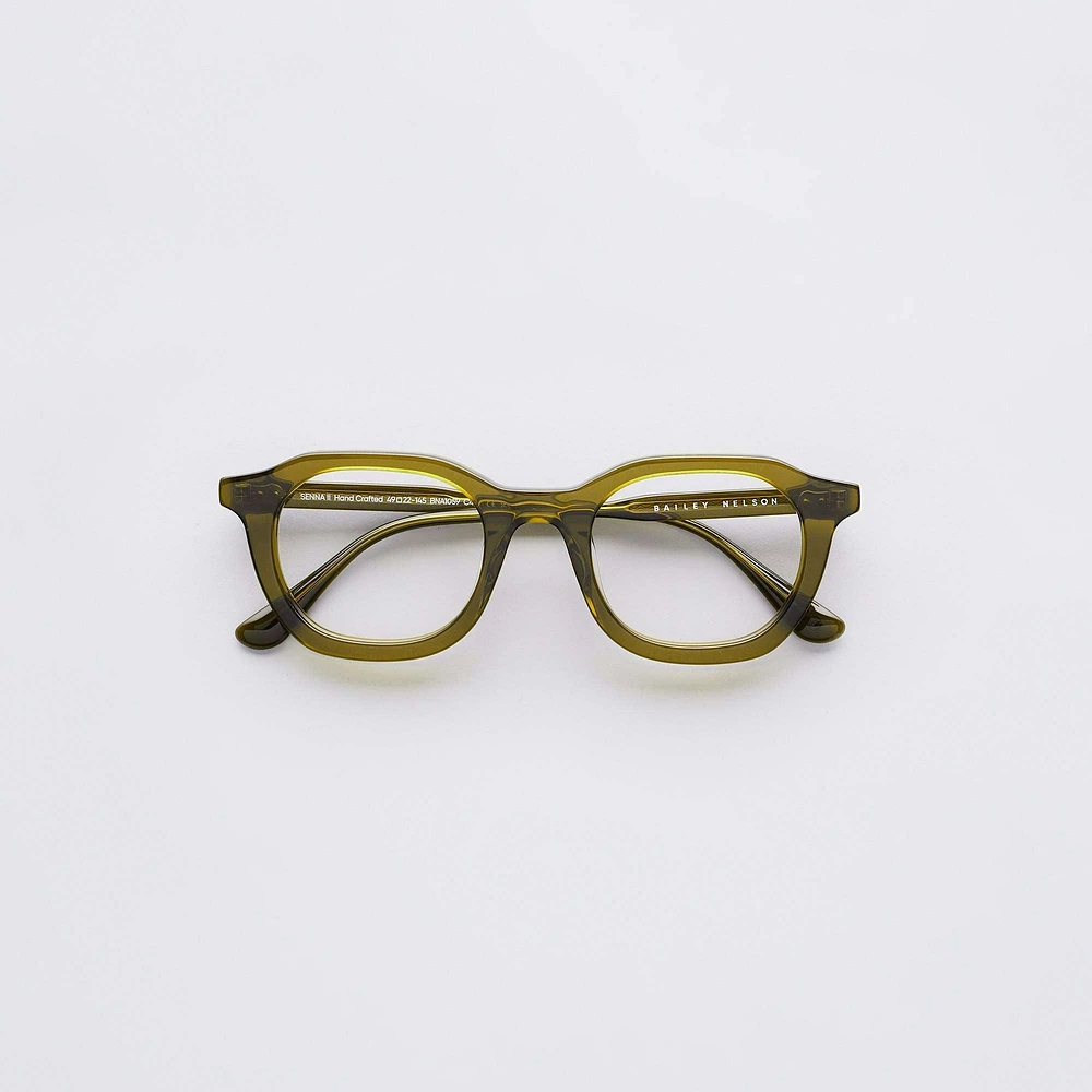 Senna II - Olive Glasses 