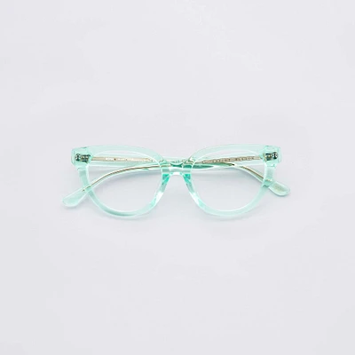 Asha - Aqua Glasses 