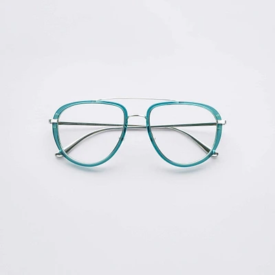 Reuben - Teal Glasses 