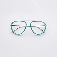 Reuben - Teal Glasses 