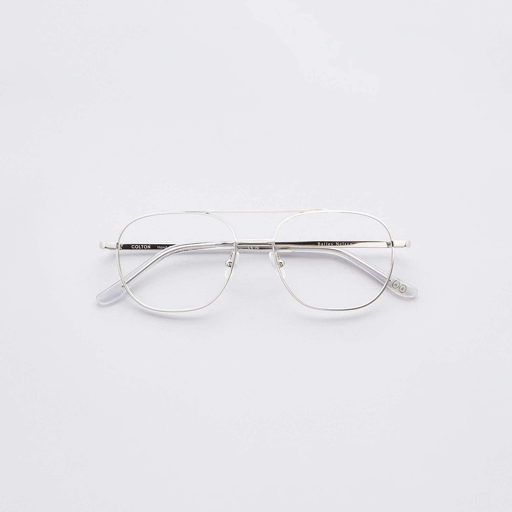 Colton - Silver Glasses