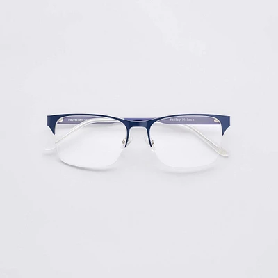 Melvin Semi Rimless - Navy Glasses 