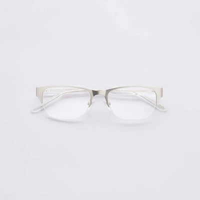 Leigh Semi Rimless - Silver Glasses 