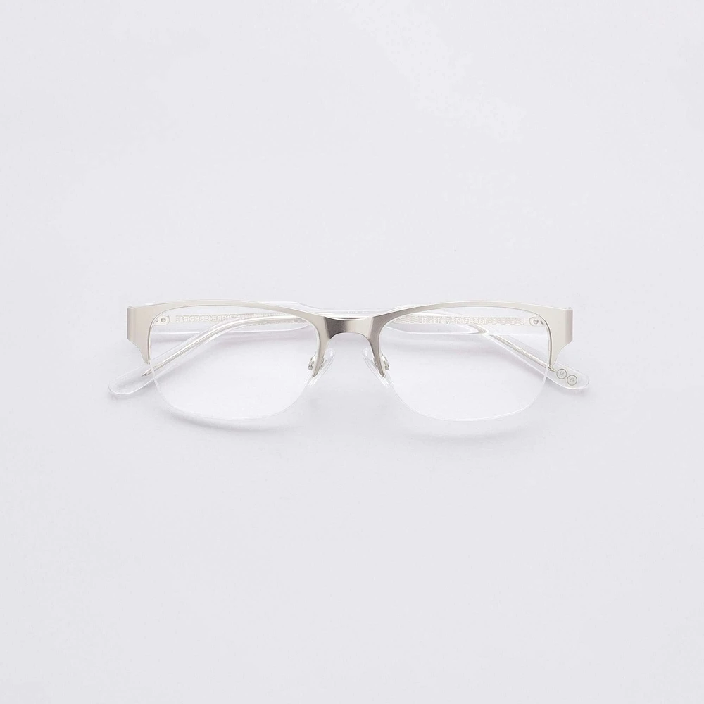 Leigh Semi Rimless - Silver Glasses